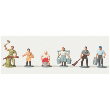 Figurines Ouvriers agricoles