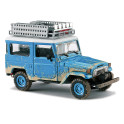 Miniature Toyota Land Cruiser J4, bleu