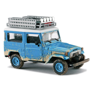 Miniature Toyota Land Cruiser J4, bleu