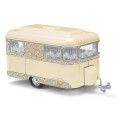 Miniature Caravane Beige/Argent