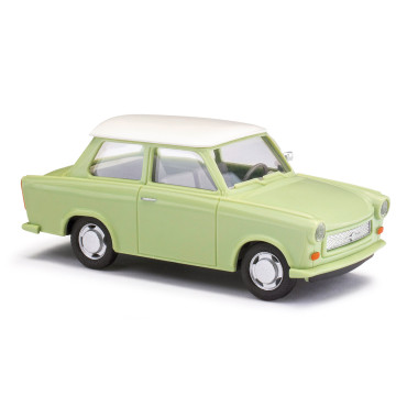 Miniature Trabant P601 Limousine, verte avec toit blanc Miniature Trabant P601 Limousine, verte avec toit blanc