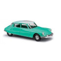 Miniature Citroen DS 19 verte avec toit blanc