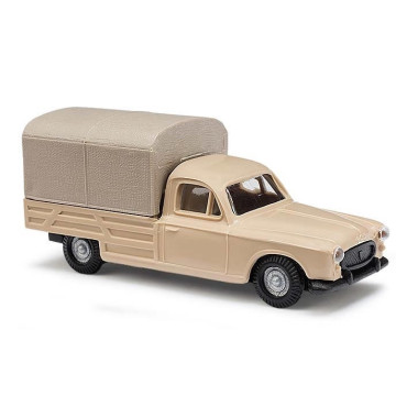 Miniature Camionette Peugeot 403 bachée beige