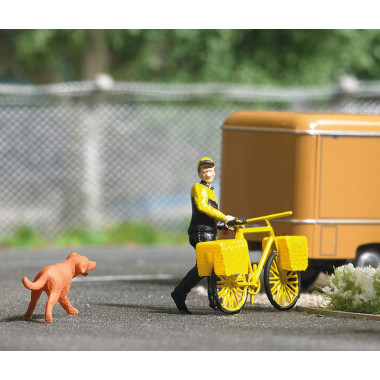 Scénette figurines, Transport de courrier