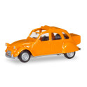 Miniature 	Citroen 2 C avec coffre, orange