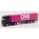 Miniature Camion semi-remorque Mercedes-Benz Actros "ONE"