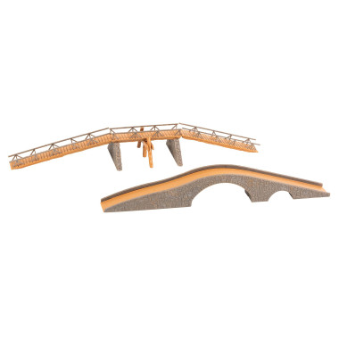 Maquette Ponts piétons, lot de 2
