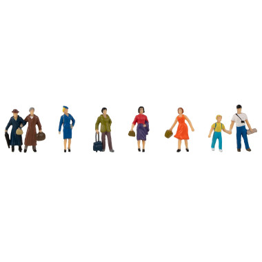 Figurines Passants en attente