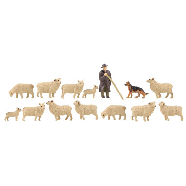 Figurines Berger et moutons Figurines Berger et moutons