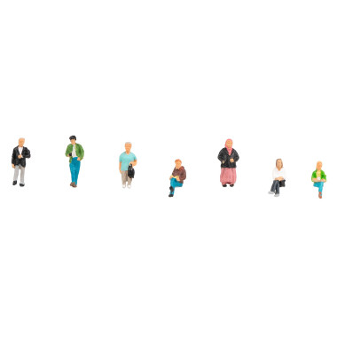 Figurines Personnes qui attendent Figurines Personnes qui attendent