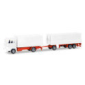 Camion baché avec remorque Ford Transconti, MiniKit