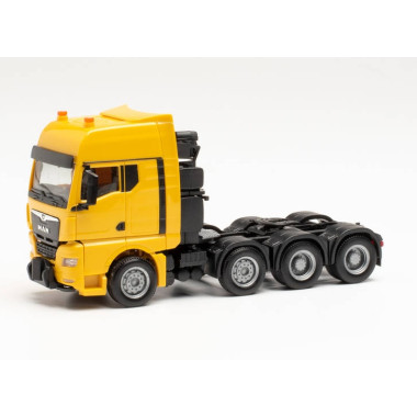 Miniature Tracteur de camion MAN TGX GX, jaune