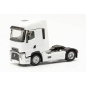 Miniature Tracteur de camion Renault T facelift, blanc