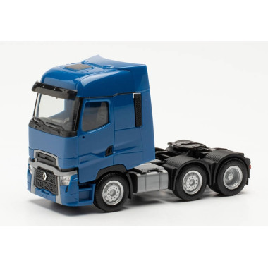 Miniature Tracteur de camion Renault T facelift 6×2, bleu Miniature Tracteur de camion Renault T facelift 6×2, bleu