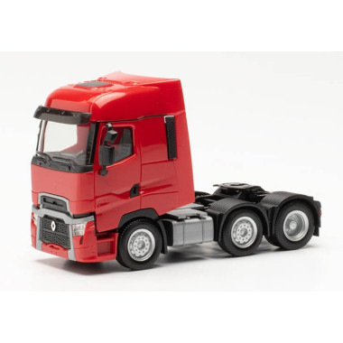 Miniature Tracteur de camion Renault T facelift 6x2, rouge