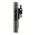 Fleischmann FLEI9114 - Rail de découplement manuel N ballasté Fleischmann 111 mm,