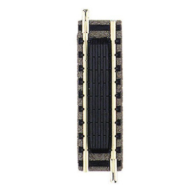 Rail droit N à contact de commande (ILS) ballasté Fleischmann 55,5 mm Rail droit N à contact de commande (ILS) ballasté Fleischmann 55,5 mm