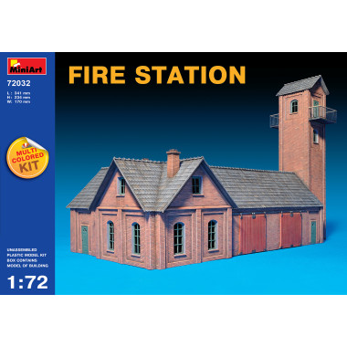 Maquette Caserne de Pompiers