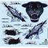 Italeri ITAL2668 - Maquette avion Tornado Black Panthers