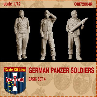 Figurines maquettes Equipage de Panzer Allemand (set 4) Figurines maquettes Equipage de Panzer Allemand (set 4)