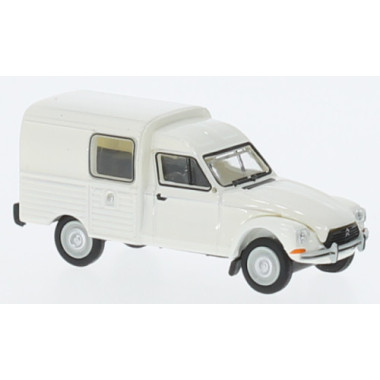 Miniature Citroen Acadiane blanche, 1976 Miniature Citroen Acadiane blanche, 1976