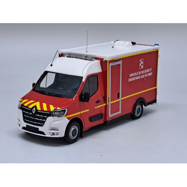 Miniature Renault Master 2019 WAS VSAV SDIS "77 - Seine et Marne" Miniature Renault Master 2019 WAS VSAV SDIS "77 - Seine et Marne"