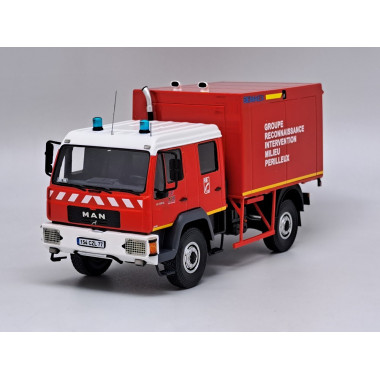 Miniature MAN LE220C VGRIMP BEMAEX SDIS "77 Seine et Marne"