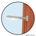 Viessmann VIES6089 - Lampadaire mural industriel, LED, blanc