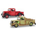 Revell Monogram MONO14516 - Maquette Ford Pickup Street Rod 1937 avec planche de surf