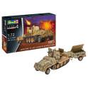 Maquette sWS -Flak- Sfl. avec 3,7cm Flak 43