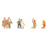 Faller FALL155364 - Figurines Couples d amoureux