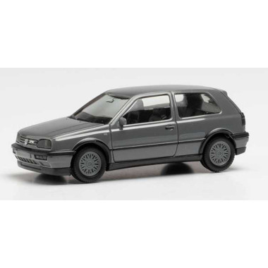 Miniature VW Golf III VR6 grise, avec jantes grises Miniature VW Golf III VR6 grise, avec jantes grises