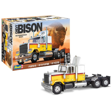 Maquette Voiture 1:32 Chevy Bison Semi Truck