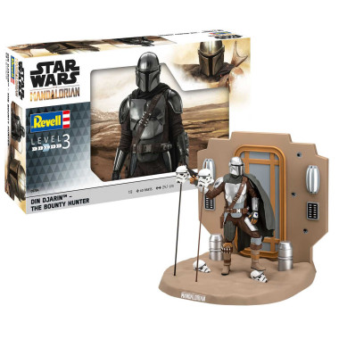 Maquette Star Wars, The Mandalorian: The Bounty Hunter