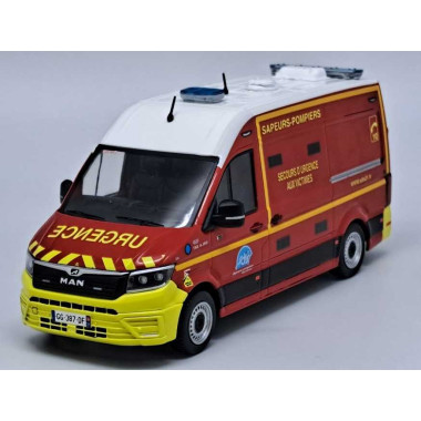 Miniature MAN TGE L2H2 GIFA VSAV SDIS "31 - Haute Garonne"