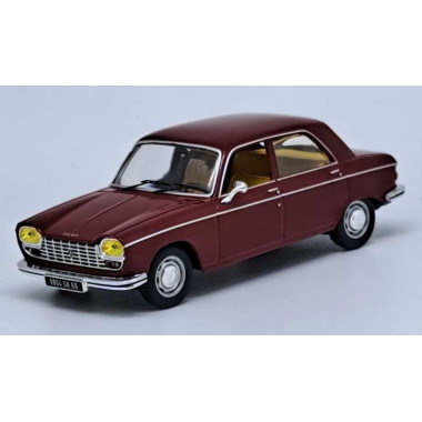 Peugeot 204 1967 bordeaux