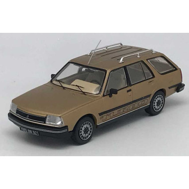Miniature Renault 18 Break Turbo D Type 2 1985, beige métallisé Miniature Renault 18 Break Turbo D Type 2 1985, beige métallisé