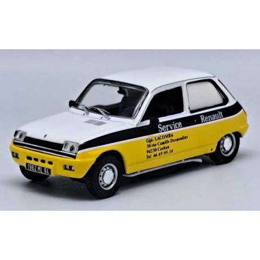 Miniature Renault 5 Société Service Renault Miniature Renault 5 Société Service Renault