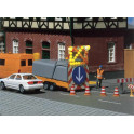 Car System, remorque de chantier