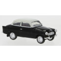 Miniature Skoda Octavia, noir et blanc, 1960