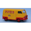 Miniature Renault Estafette tôlée, PINDER ORTF service affichage