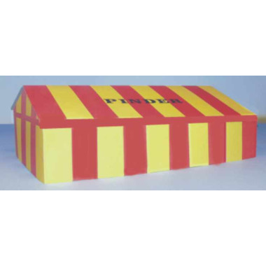Tente des éléphants du cirque Pinder