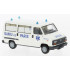 Brekina BREK34915 - Miniature Peugeot J5 Bus 1982, Samu de Paris