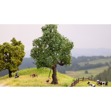 Arbre avec balançoire micro-motion, 15 cm