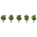 Arbres fruitiers, 5 pcs, 8 cm de haut