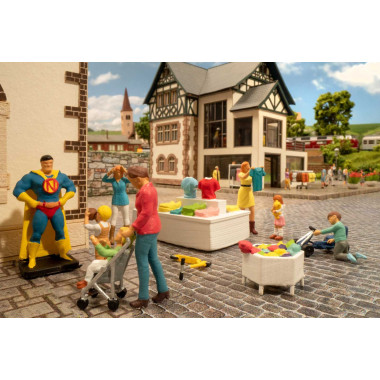 Figurines thématiques "Magasin de jouets"