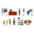 Noch NOCH16241 - Figurines thématiques "Magasin de mode"