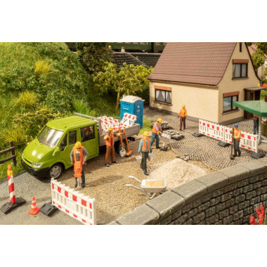 Figurines thématiques "Travaux de voirie"