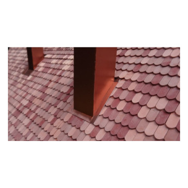 Tuiles briques plates moyen brique-rouge, 500 pièces Tuiles briques plates moyen brique-rouge, 500 pièces