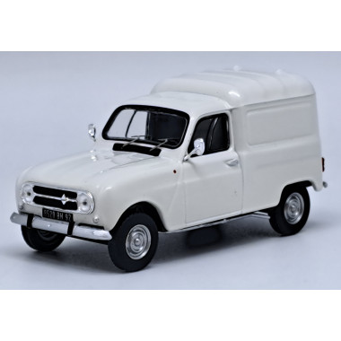 Miniature Renault 4 F4 Fourgonnette blanche